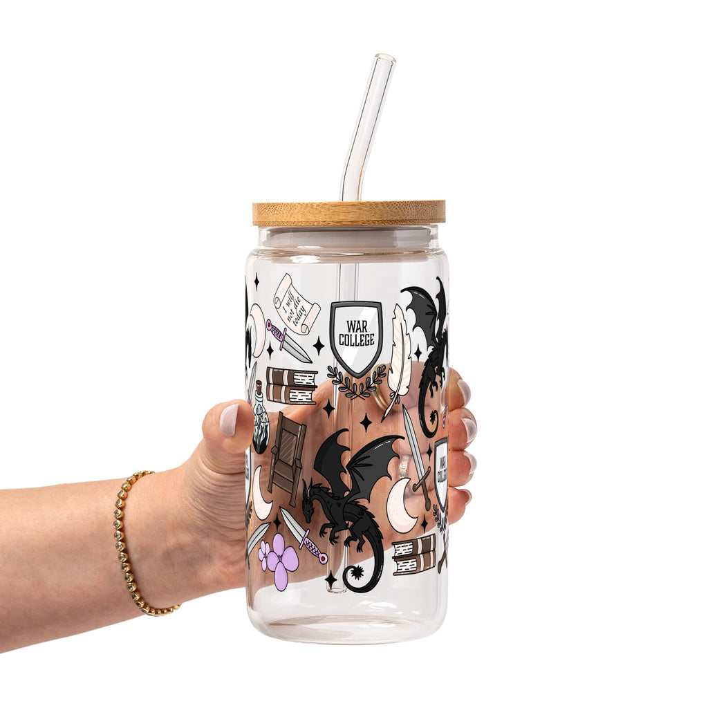 War College Glass Cup